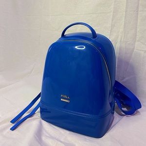 Furla blue candy mini backpack
